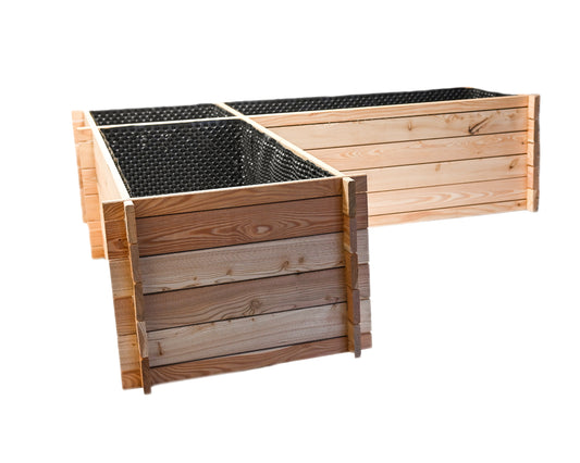 L MAXI vyvýšený záhon | 198x70x50