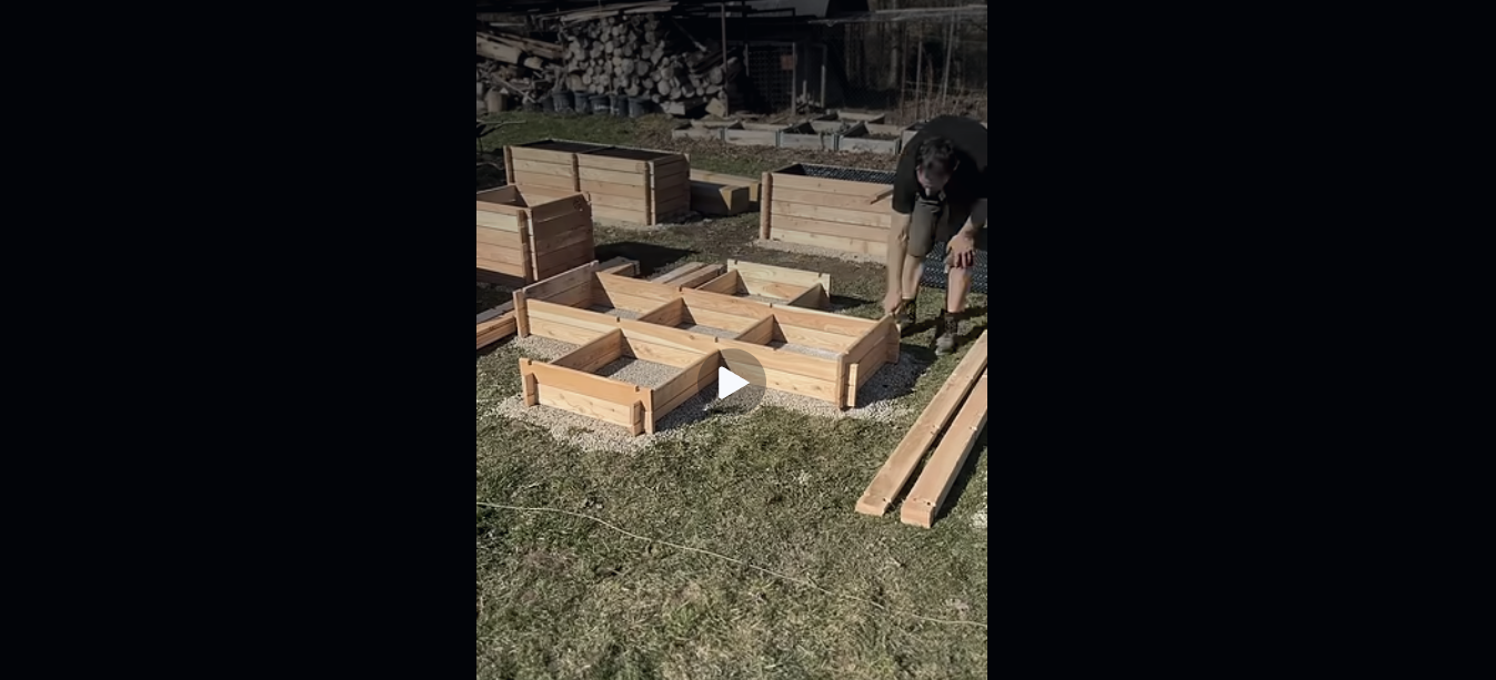 Načíst video: založení vyvýšeného záhonu z modřínu hlínou